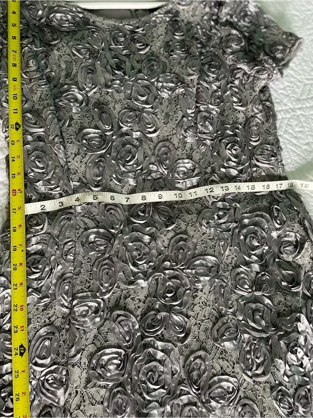 Mother of the Bride Alex Evening size 16- Silver-grey dress